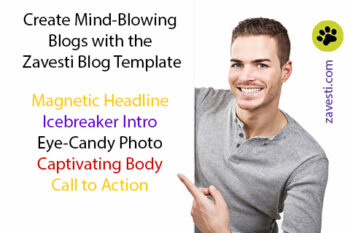 zavesti amazing blog template