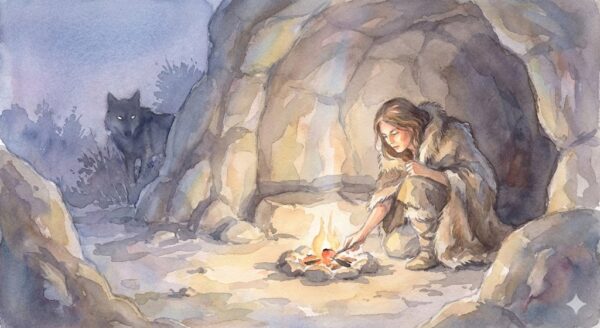 How Fire Survived the Night — A Stone Age Story